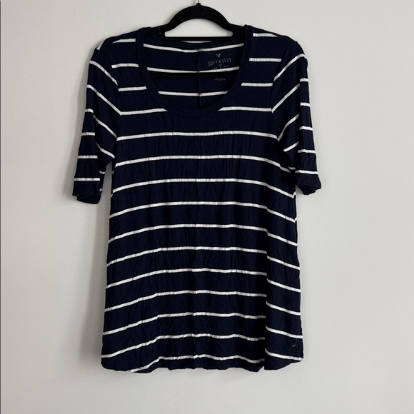 American Eagle Outfitters Tops - American Eagle Outfitters Striped Tee Size M